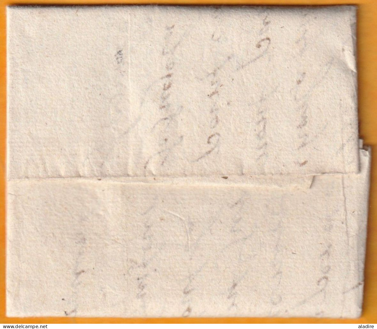 1716 - Jolie Lettre Avec Correspondance Familiale De 2 Pages De Vilereaux VILLEREAU, Nord Vers Valenciennes - 1701-1800: Precursors XVIII