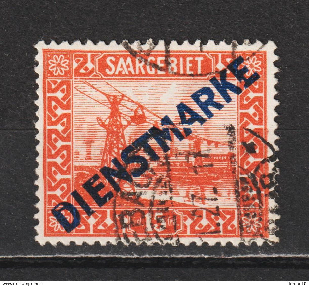 Saar MiNr. D 12 III (sab23) - Dienstmarken