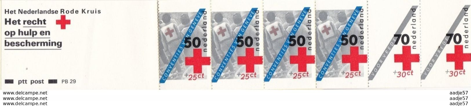 Nederland / Netherlands 1983 Booklet 29 Red Cross MNH** - Cuadernillos