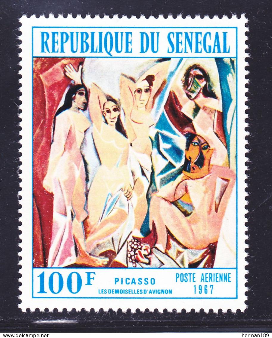 SENEGAL AERIENS N°   61 ** MNH Neuf Sans Charnière, TB (D7627) Tableau De Picasso - 1967 - Senegal (1960-...)