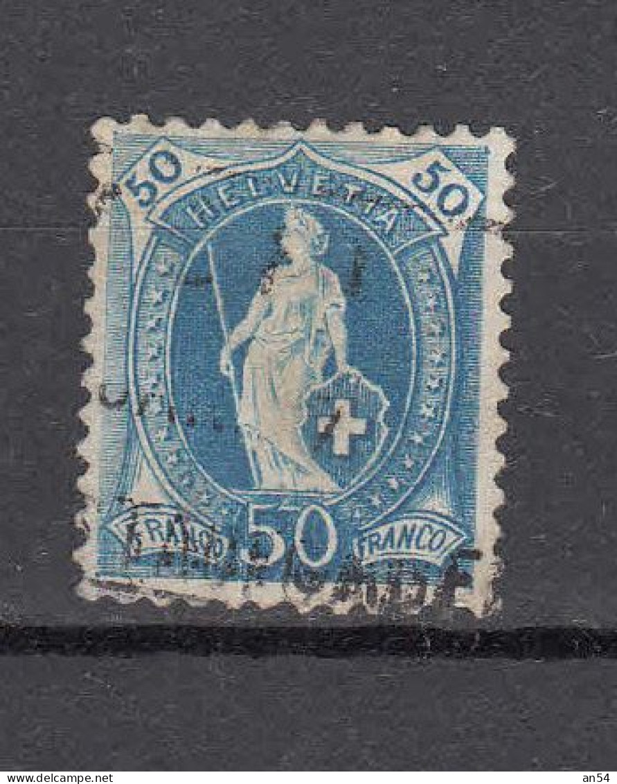 1894 N°  70D    OBLITERE    CATALOGUE   SBK - Used Stamps