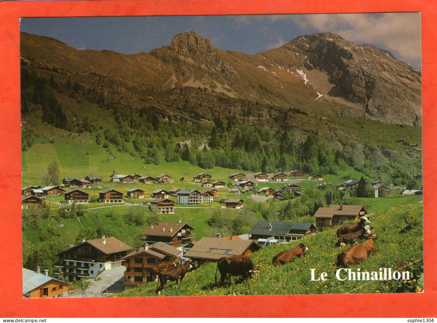 LE GRAND-BORNAND - Le Chinaillon -Le Vieux Village Au Pied Du Jalouvre Et Du Buclon - - Le Grand Bornand