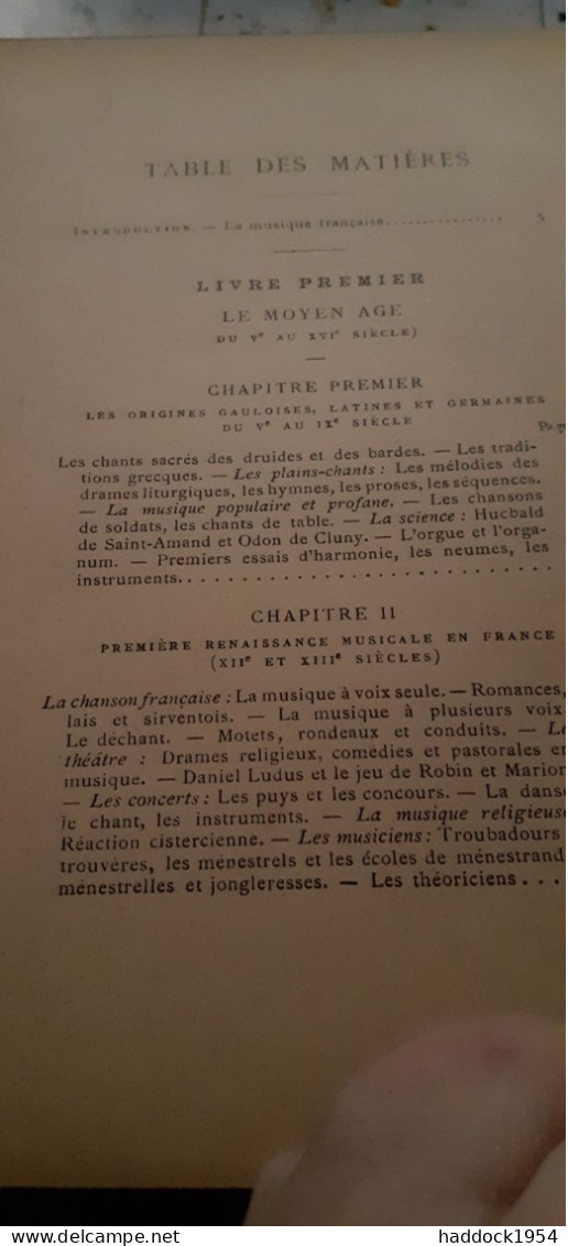 La Musique Française LAVOIX Fils Alcide Picard 1903 - Musique