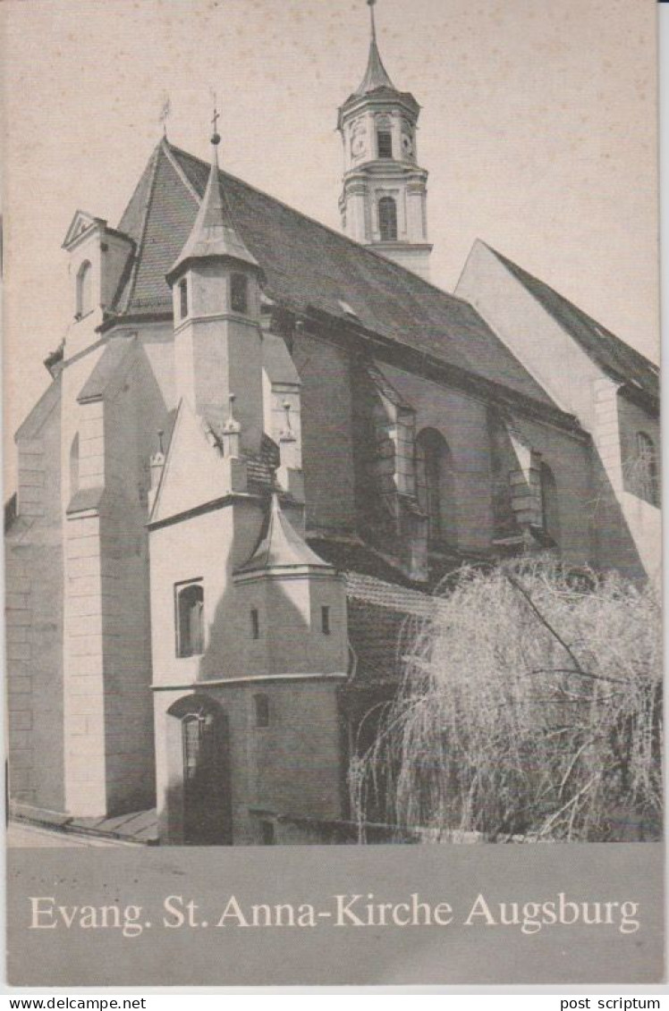 Livre - Evang. StAnna Kirche Augsburg - Bayern