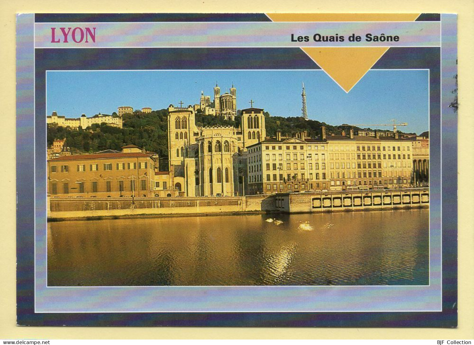 69. LYON (5) Les Quais De Saône / Notre-Dame De Fourvière (voir Scan Recto/verso) - Lyon 5