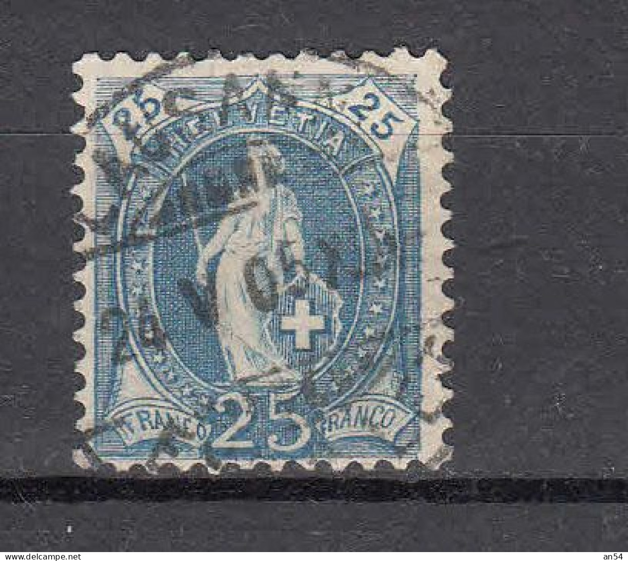 1900 N°  73E    OBLITERE    CATALOGUE   SBK - Used Stamps