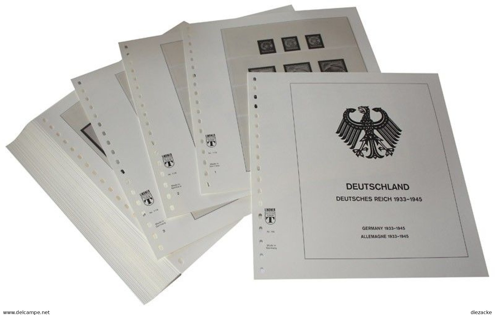 Lindner-T Deutsches Reich 1933-1945 Vordrucke T116 Neuware ( - Pre-printed Pages