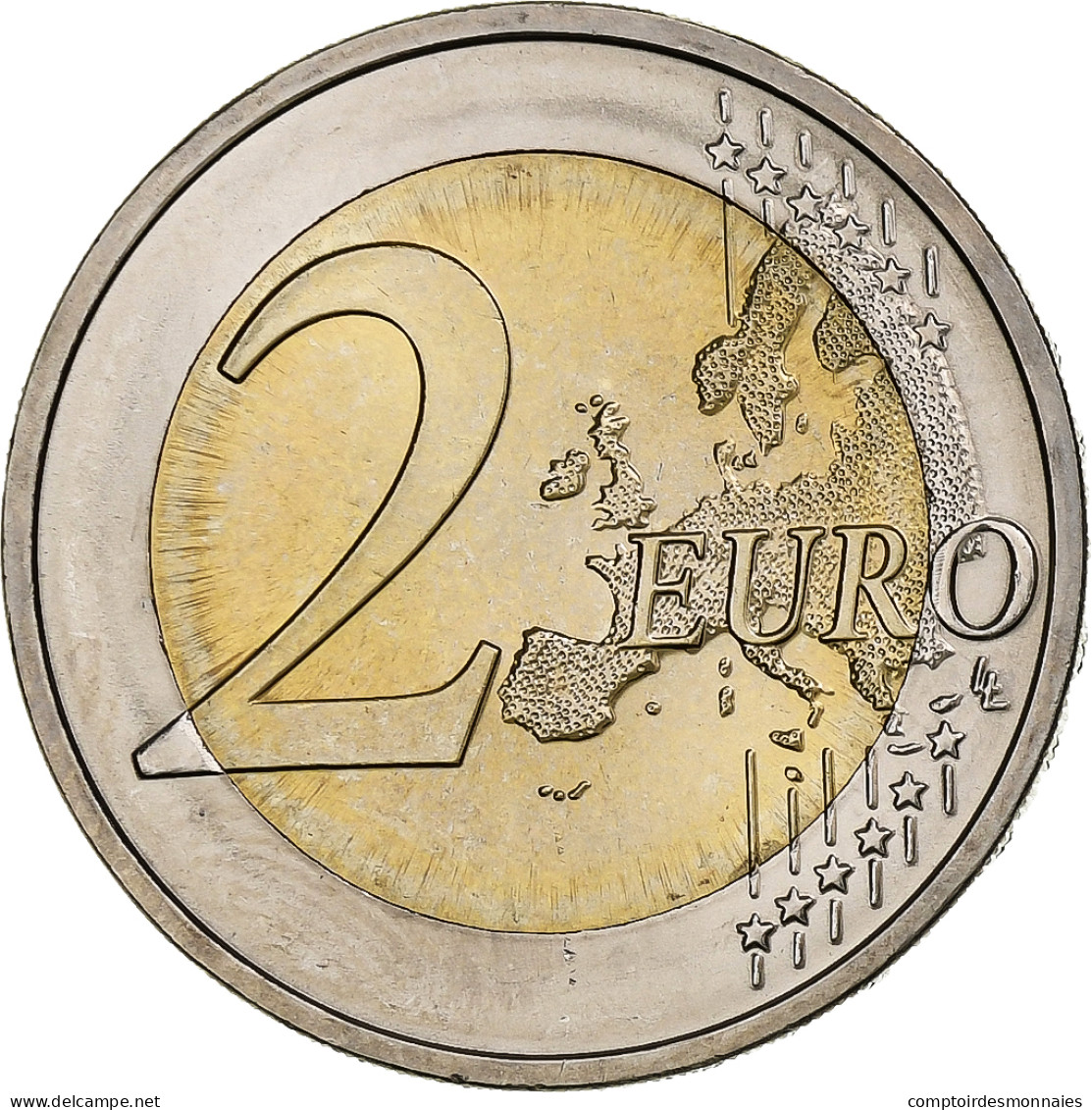 République Fédérale Allemande, 2 Euro, 2018, Stuttgart, Bimétallique, SPL - Germania