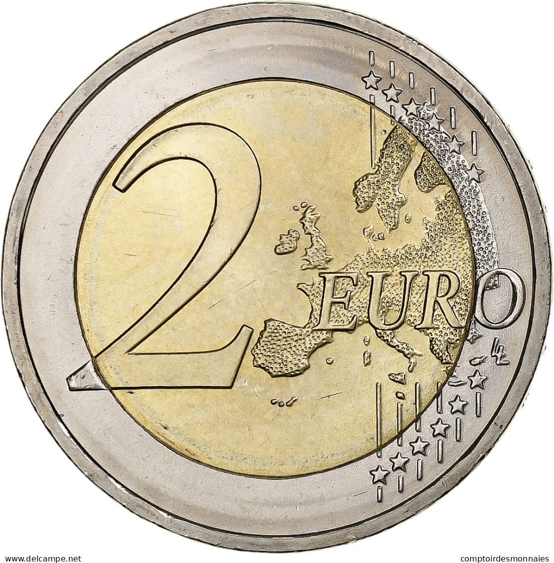 République Fédérale Allemande, 2 Euro, 2018, Hambourg, Bimétallique, SPL - Germania