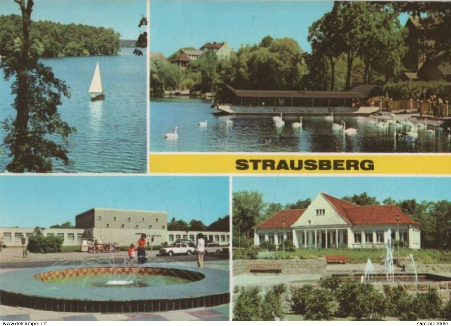 74865 - Strausberg - U.a. Park Der Solidarität - 1982 - Strausberg