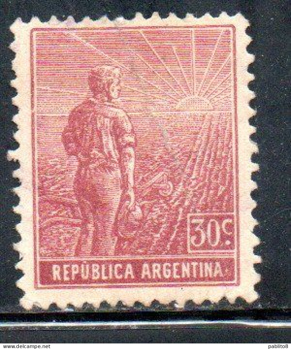 ARGENTINA 1911 AGRICULTURE 30c MH - Ungebraucht