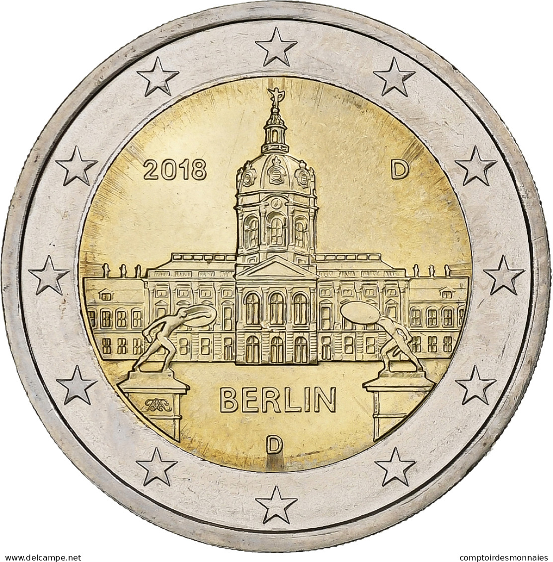 République Fédérale Allemande, 2 Euro, 2018, Munich, Bimétallique, SPL - Germany