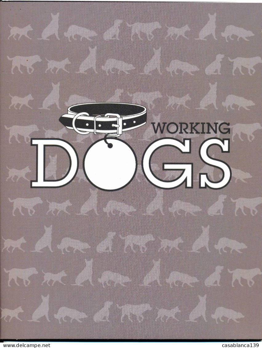 Australia 2000, Working Dogs, Folder With 6 Mini Sheets Of 10 Self Adhesive Sheets In Attractive Folder, Unique Edition - Storia Postale