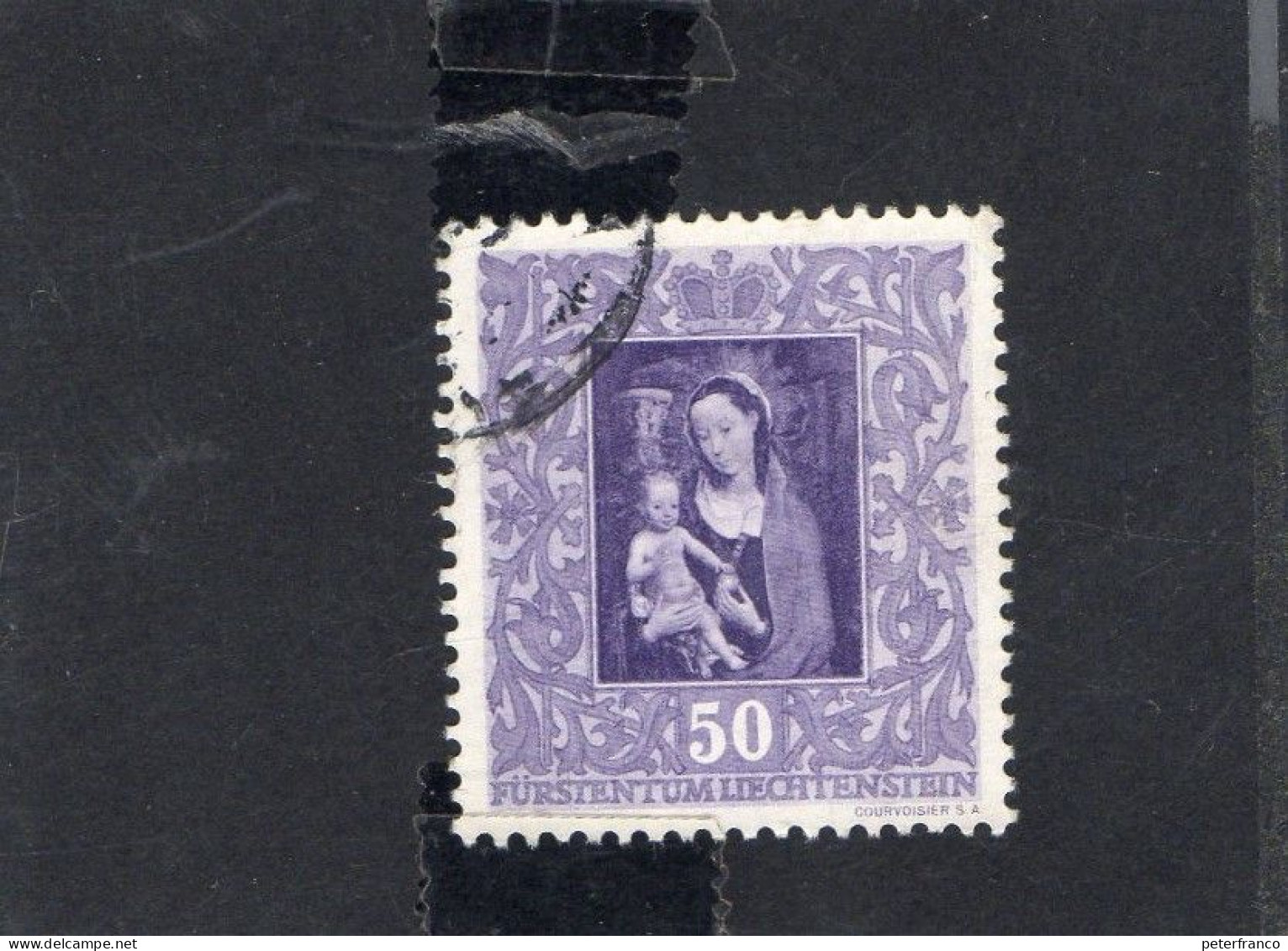 1949 Liechtenstein - Madonna Col Bambino - Dipinto Di Hans Memling - Used Stamps