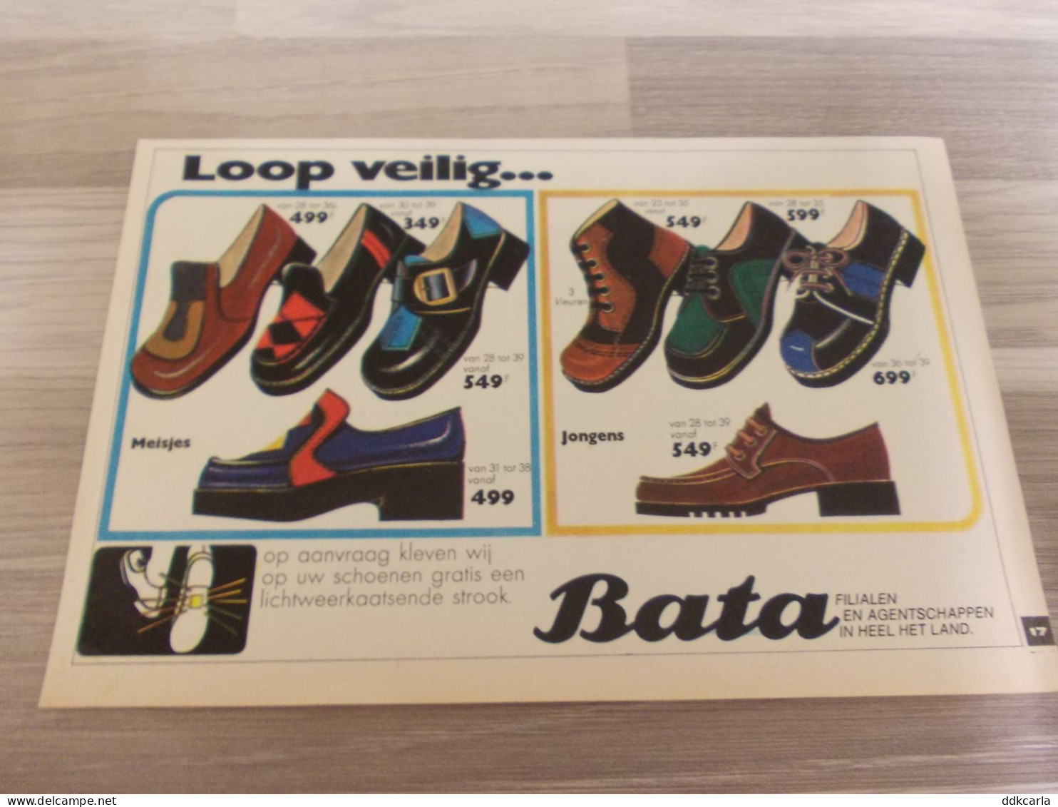 Reclame Advertentie Uit Oud Tijdschrift 1971 - Schoenen - Chaussures Bata - Werbung