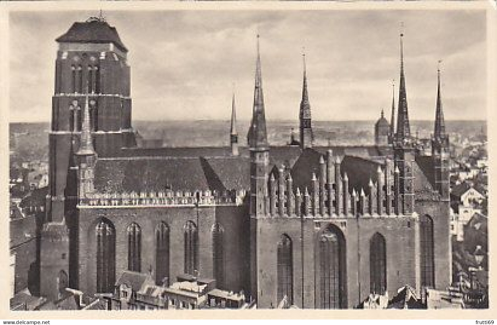 AK 210989 DANZIG - Marienkirche - Danzig