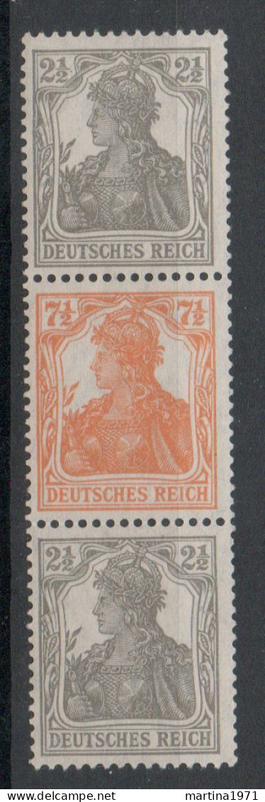 Z192/ Deutsches Reich Zusammendruck S12a Infla Berlin Postfrisch/ ** - Postzegelboekjes & Se-tenant
