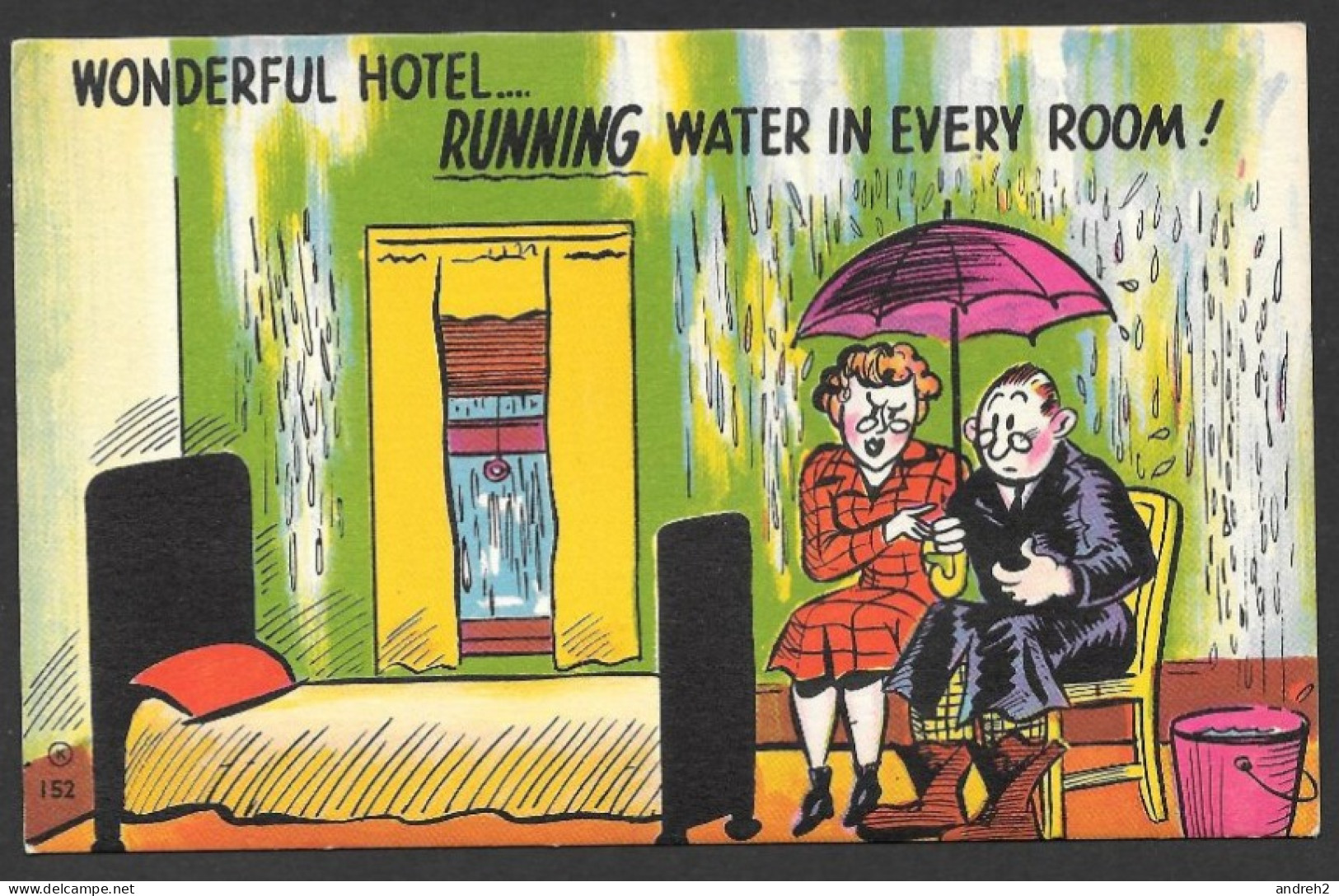 Humour - Wonderful Hotel Running Water In Every Room ! - By Royal Specialty Sales - By Royal Specialty Sales - Humor