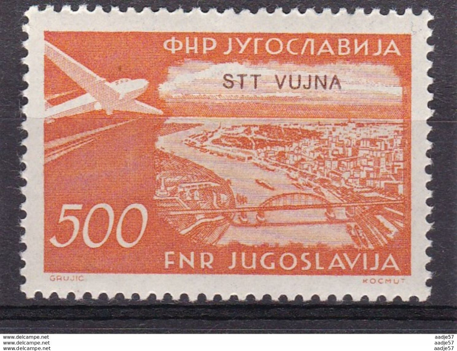 Triest-Zone B, Flugzeuge, MiNr. 139, Postfrisch / MNH** - Nuovi