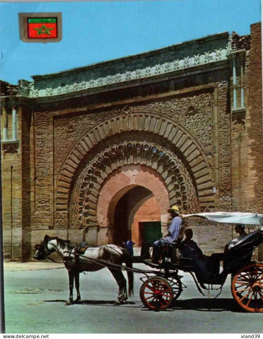 MARRAKECH. -  Porte Agnaou.  Cachet Poste 1987 - Marrakesh