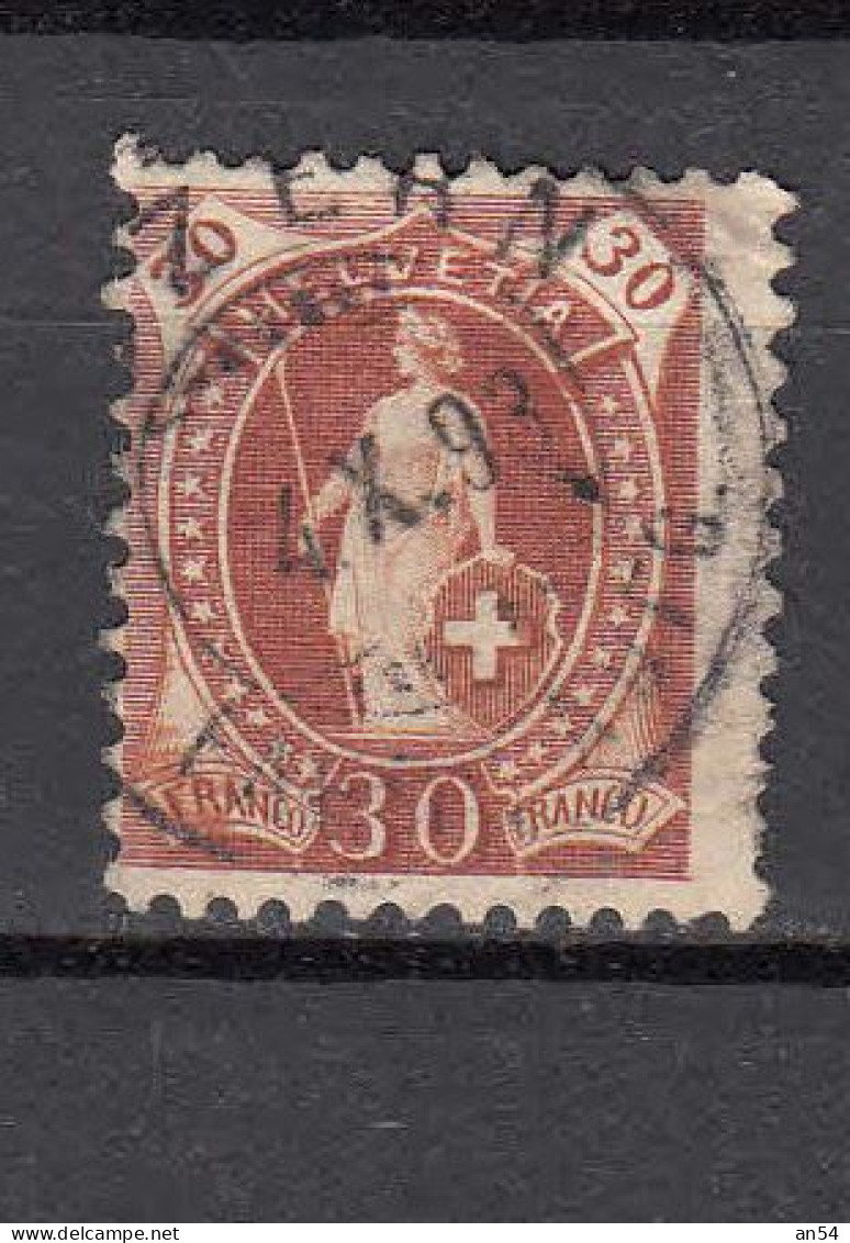 1891   N°  68C    OBLITERE    CATALOGUE   SBK - Used Stamps