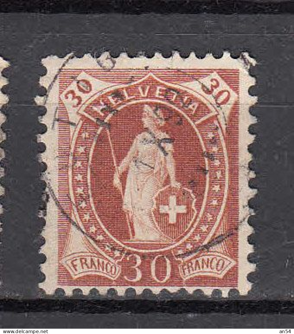 1891   N°  68C    OBLITERE    CATALOGUE   SBK - Used Stamps