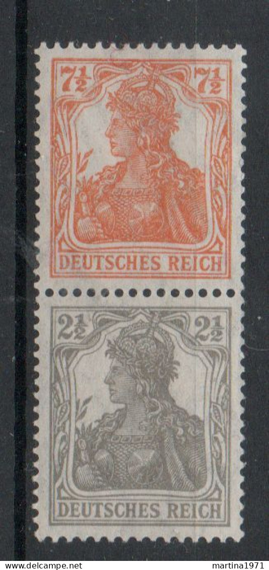 Z197/ Deutsches Reich Zusammendruck S13a Infla Berlin Postfrisch/ ** - Postzegelboekjes & Se-tenant