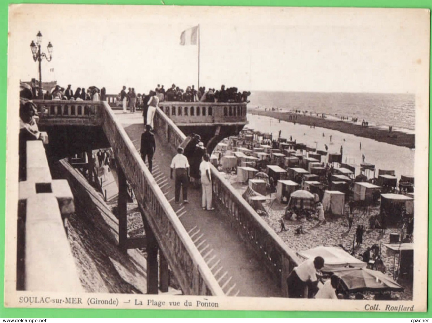 SOULAC SUR MER - La Plage Vue Du Ponton - Soulac-sur-Mer