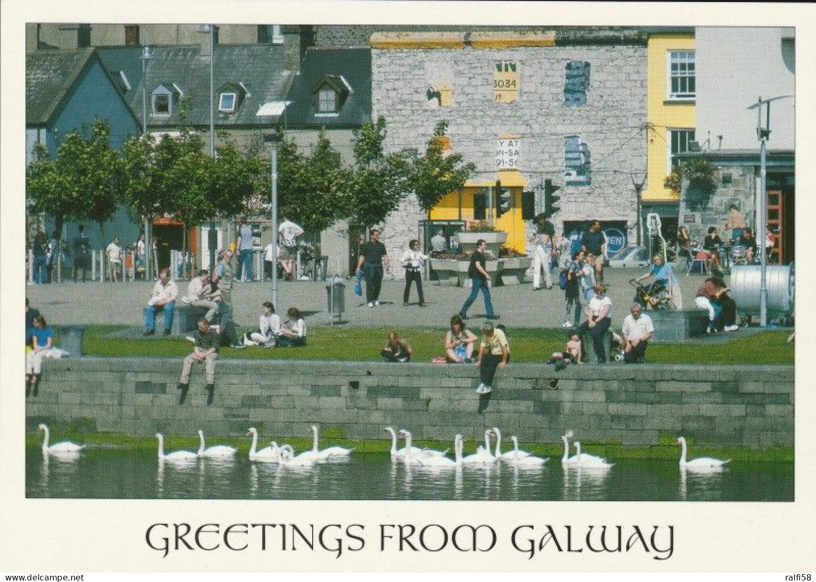 1 AK Irland / Ireland * Ansicht Der Stadt Galway - Die Hauptstadt Im County Galway * - Galway