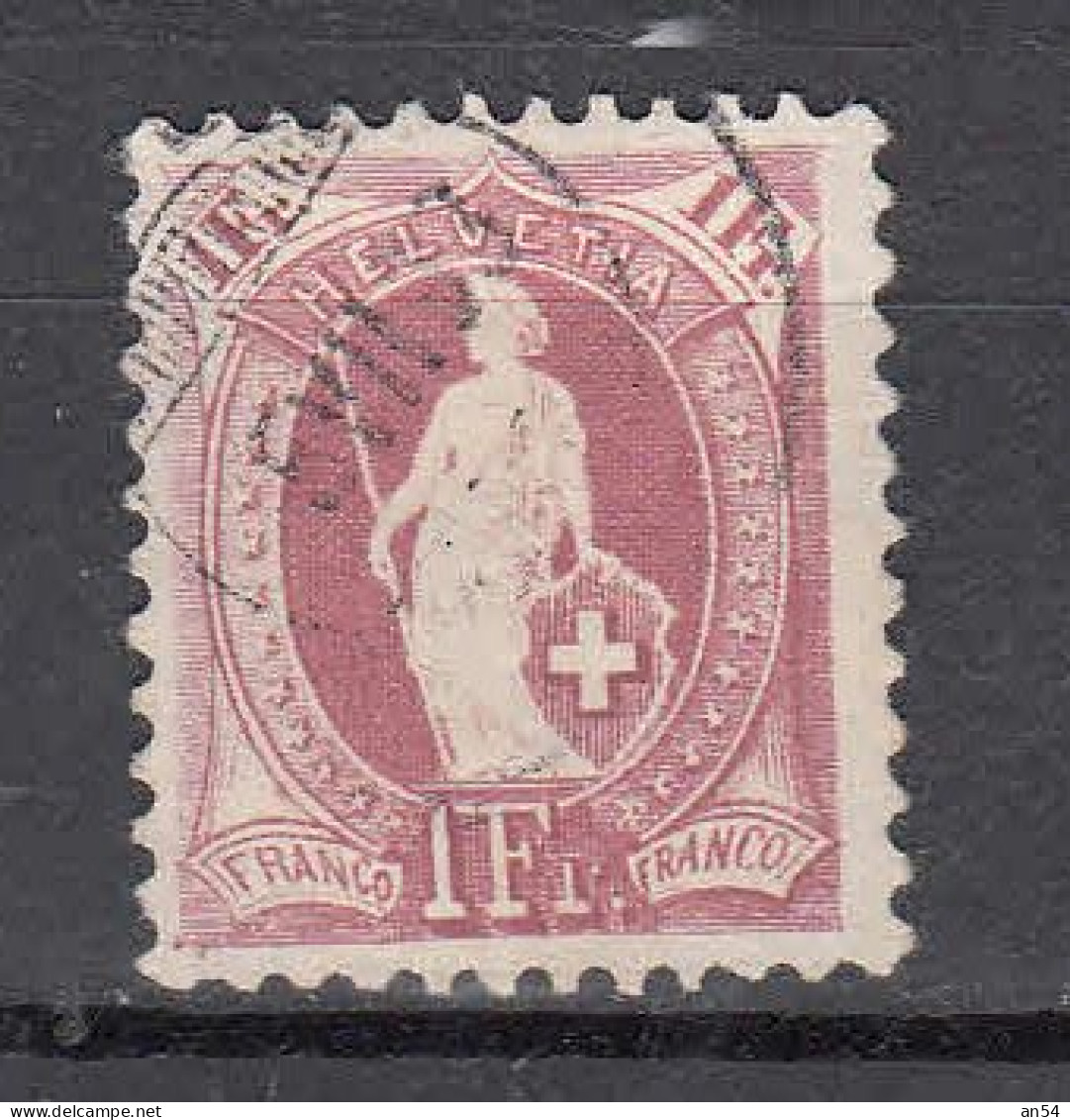 1891   N°  71C    OBLITERE    CATALOGUE   SBK - Used Stamps