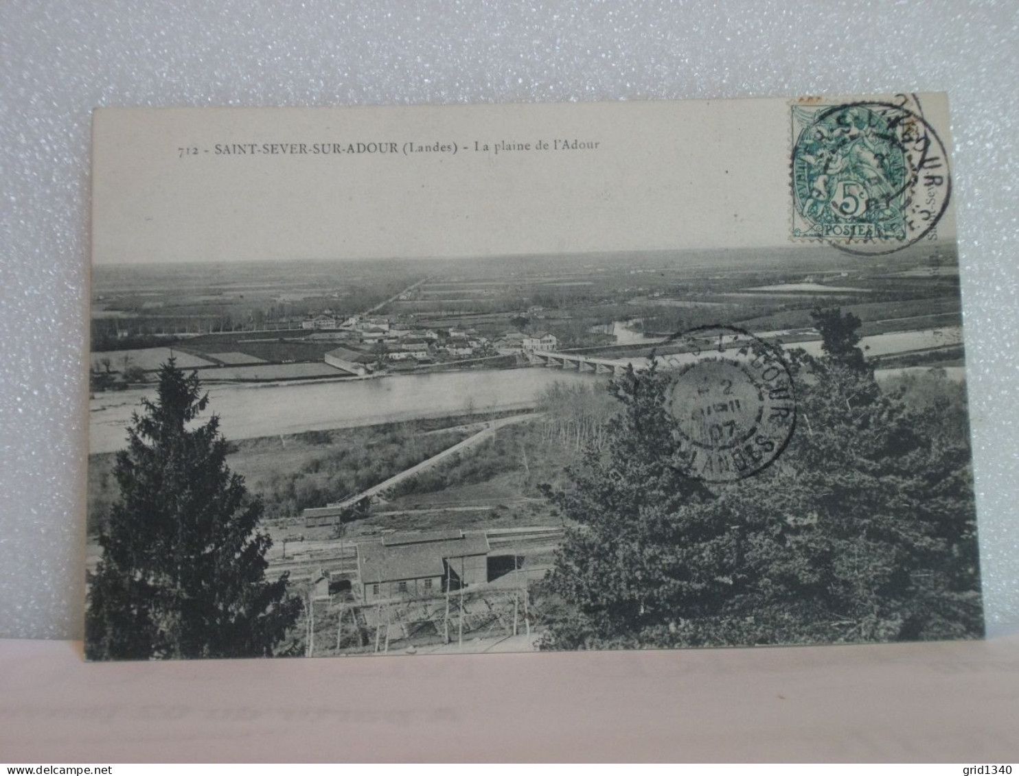 L 5342 CPA 1907 - VUE N° 2 - 40 ST SEVER SUR ADOUR - LA PLAINE DE L'ADOUR - Saint Sever