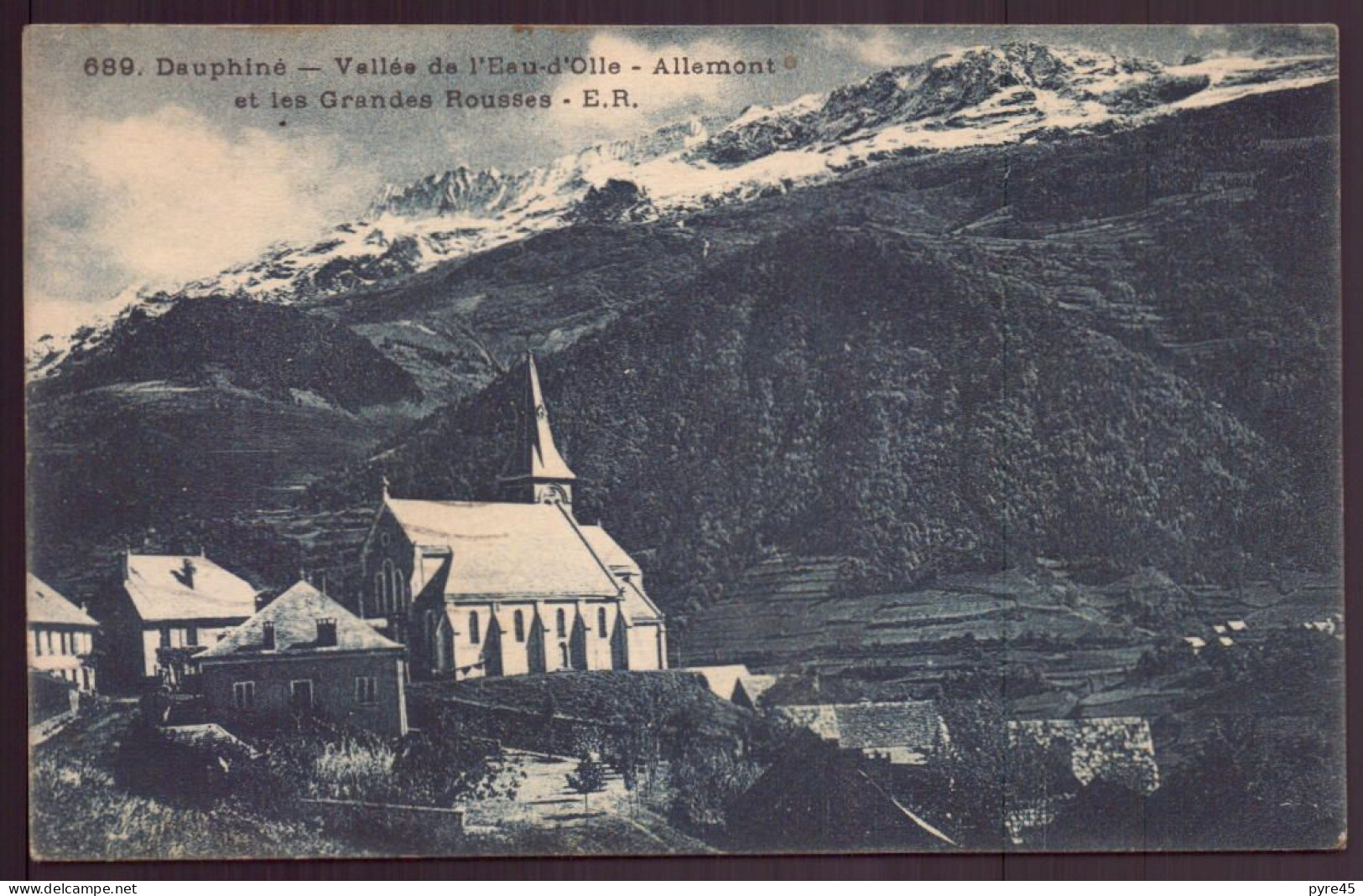 VALLEE DE L EAU D OLLE ALLEMONT ET LES GRANDES ROUSSES 38 - Allemont