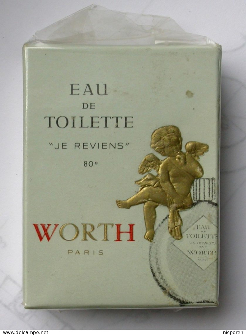 Echantillon Eau De Toilette - Worth " Je Reviens" - 80° -  7 Cc - (pas Déballé) - Miniatures Femmes (avec Boite)