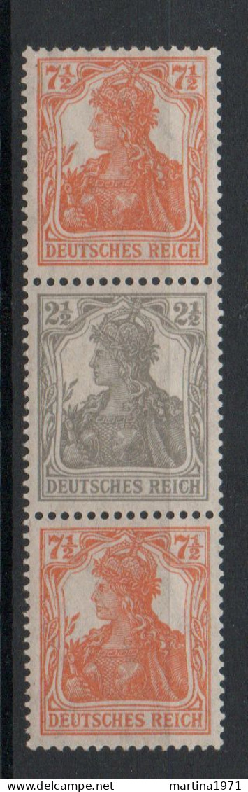 Z203/ Deutsches Reich Zusammendruck S14a Postfrisch/ ** - Postzegelboekjes & Se-tenant