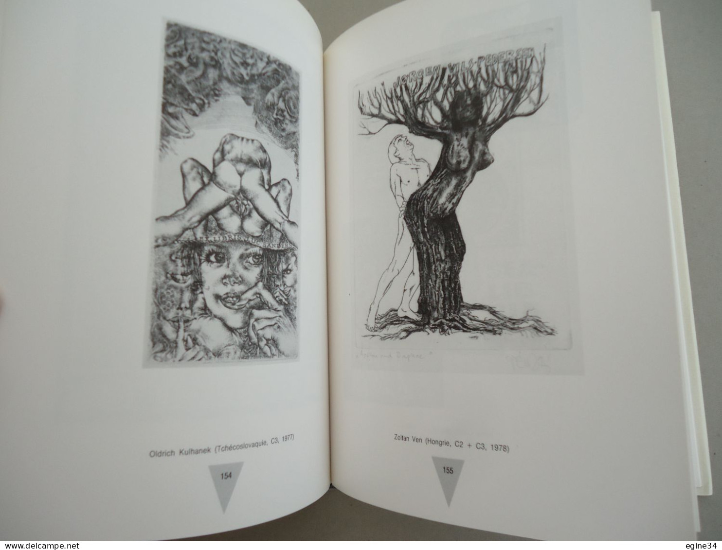 Picard Editeur - Gernot Blum - L'Art de L'Ex-Libris Erotique - 1990 - illustrations couleurs & Noir et  Blanc