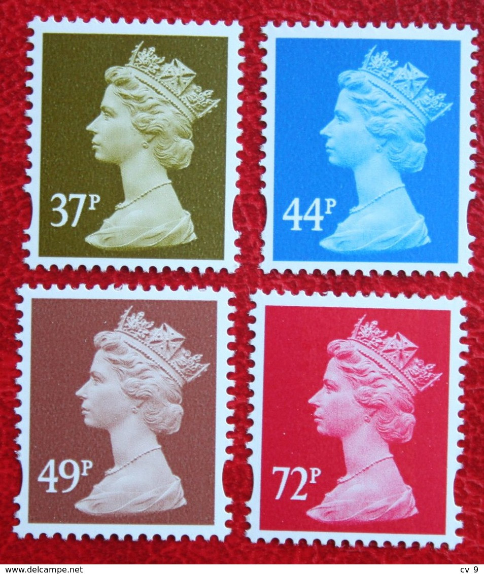 Machin QE II Definitives 37p 44p 49p 72p (Mi 2396-2399) 2006 POSTFRIS MNH ** ENGLAND GRANDE-BRETAGNE GB GREAT BRITAIN - Neufs