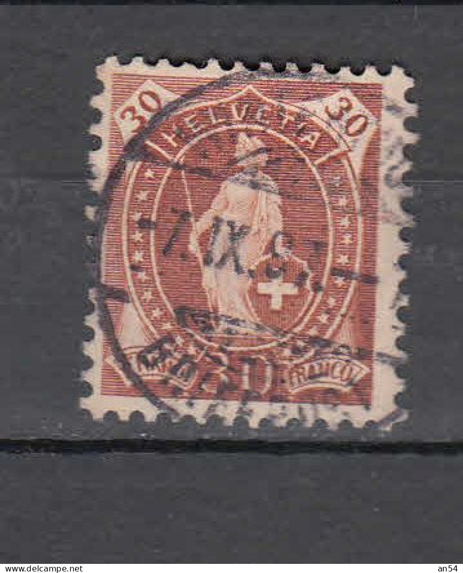 1894   N° 68D    OBLITERE    CATALOGUE   SBK - Used Stamps