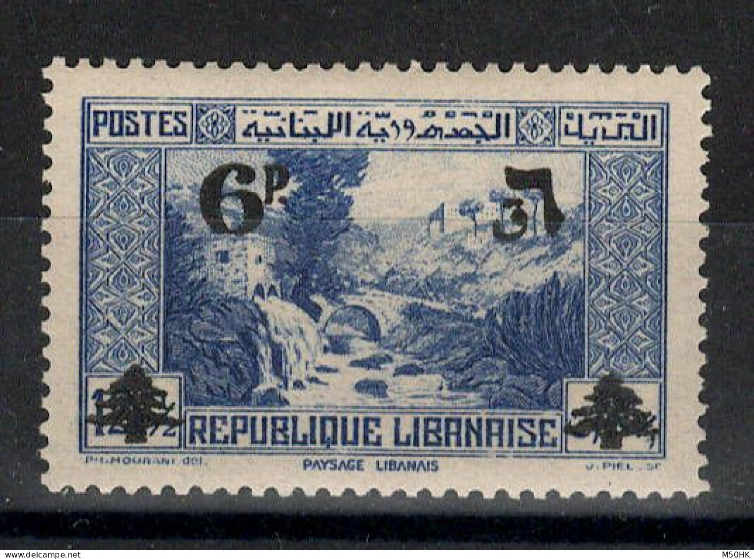 Grand Liban - YV 184 N* MH - Neufs