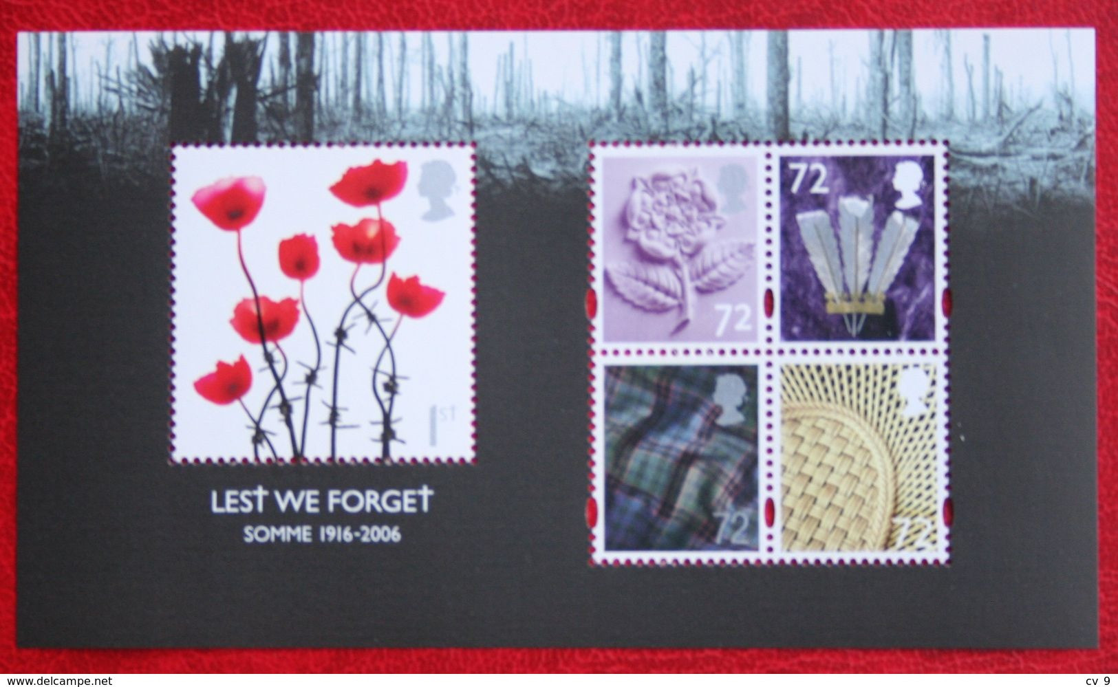 Lest We Forget Sombre (Mi 2469 Block 33) 2006 POSTFRIS MNH ** ENGLAND GRANDE-BRETAGNE GB GREAT BRITAIN - Neufs