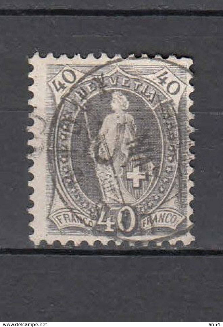 1882   N° 69A    OBLITERE    CATALOGUE   SBK - Used Stamps