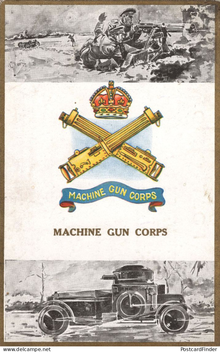 Machine Gun Corps Gale & Porter Rare Tank WW1 Military Postcard - Oorlog 1914-18