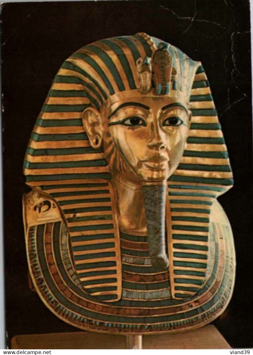 Musée Du Caire. - The Golden Mask Of Tut Ankh Amount  -  Toutankhamon - Musea