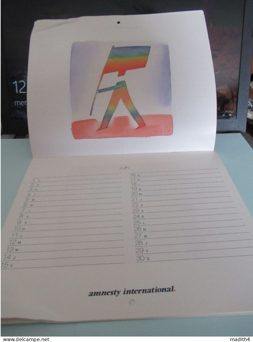 Calendrier Folon Pour Amnesty International - Formato Piccolo : 1981-90