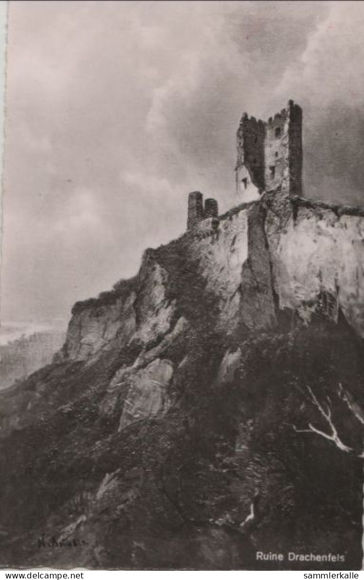 87307 - Drachenfels - Ruine - Ca. 1955 - Drachenfels