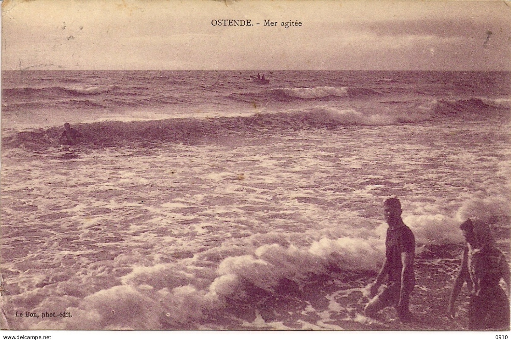 OSTENDE-OOSTENDE "MER AGITEE"  - Oostende