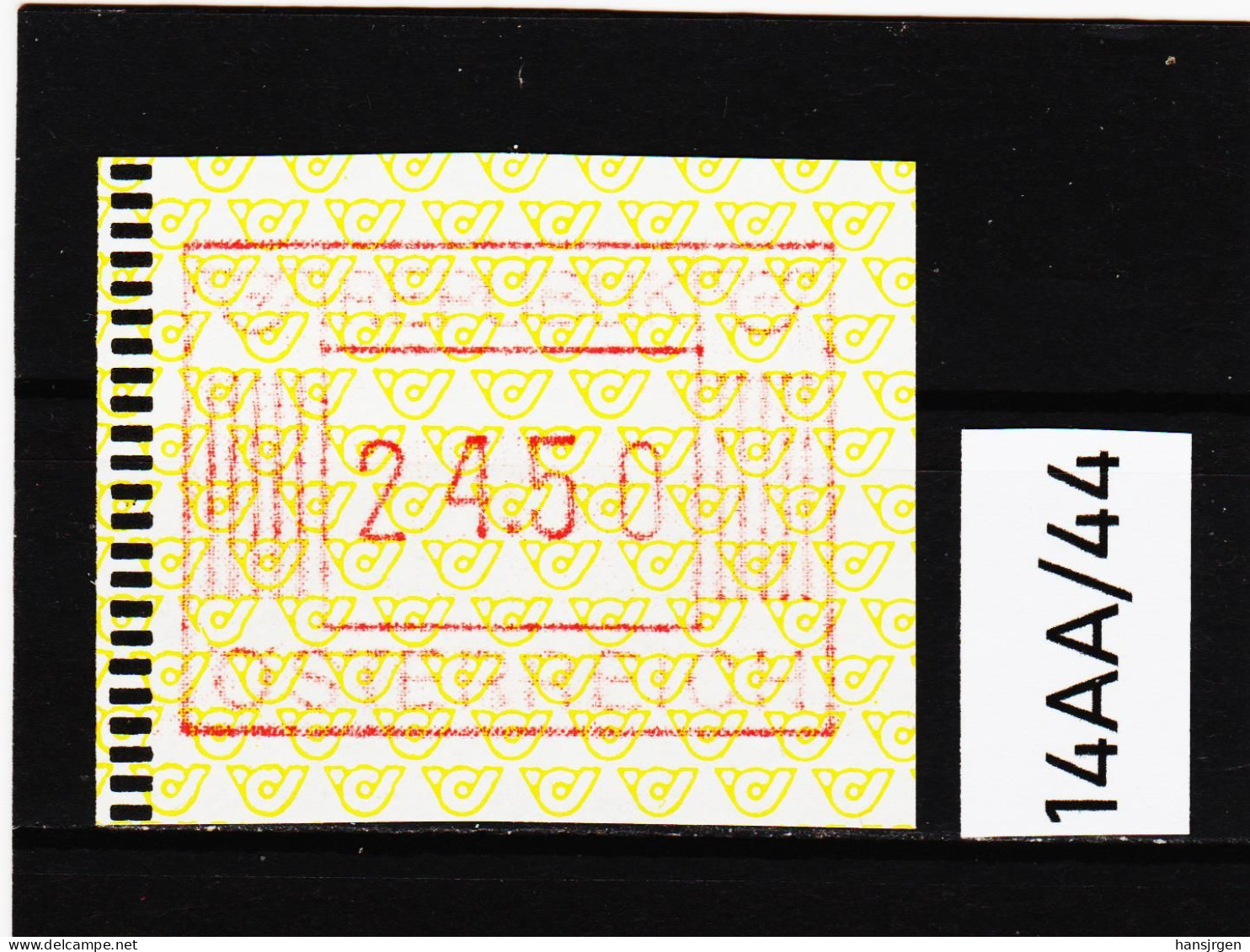 14AA/44  ÖSTERREICH 1983 AUTOMATENMARKEN 1. AUSGABE  24,50 SCHILLING   ** Postfrisch - Timbres De Distributeurs [ATM]