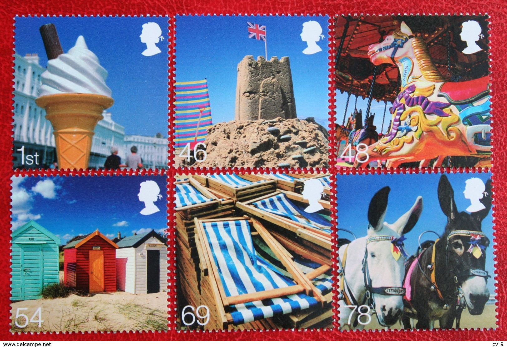 The Seaside Beach Life Holidays (Mi 2519-2524) 2007 POSTFRIS MNH ** ENGLAND GRANDE-BRETAGNE GB GREAT BRITAIN - Neufs