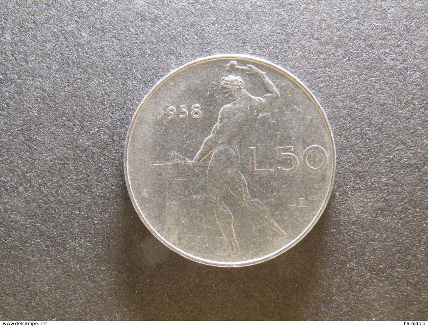 50 LIRE 1958 - 50 Liras