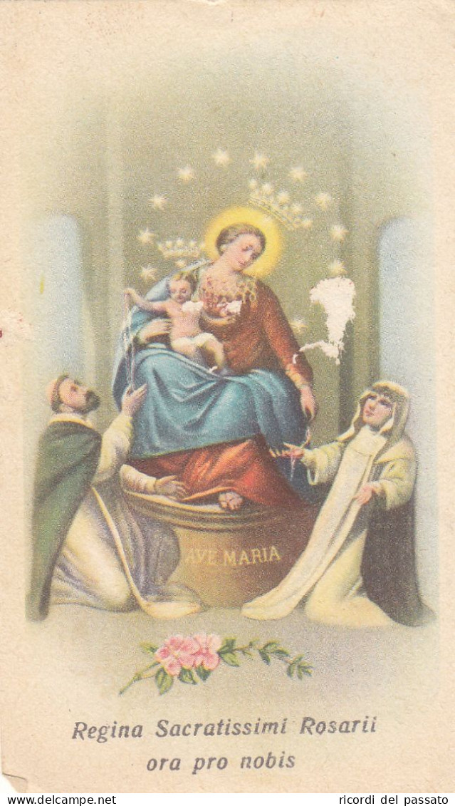 Santino Regina Sacratissimi Rosarii - Serie Dep 3066 - Devotion Images