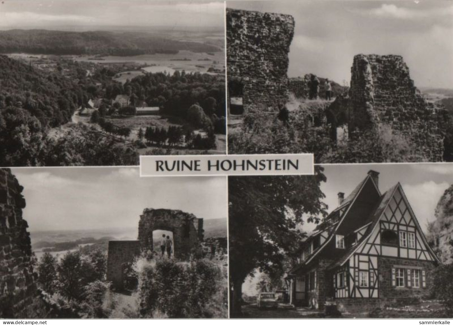 81382 - Hohnstein - Ruine - 1976 - Hohnstein (Saechs. Schweiz)